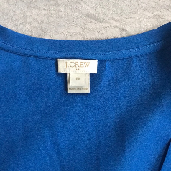 JCrew Blouse Size 00 (Runs Big) - Picture 3 of 3